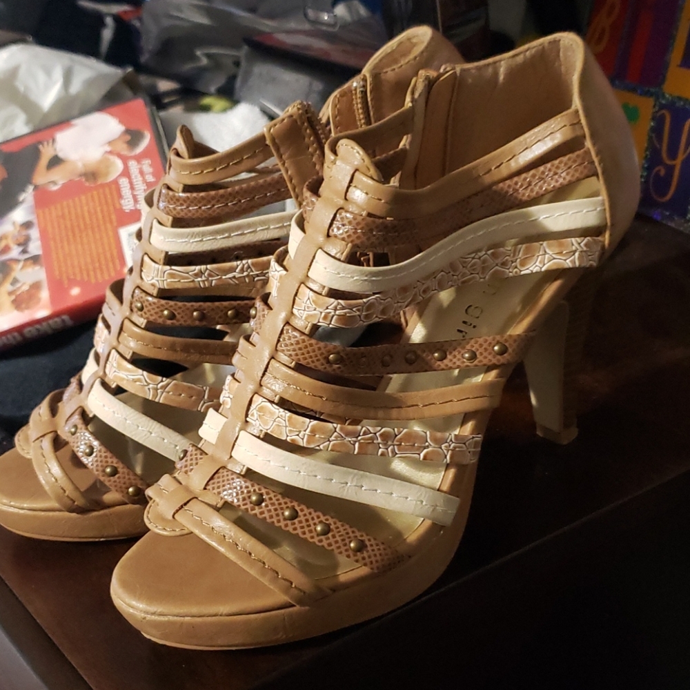 Brown shoes
